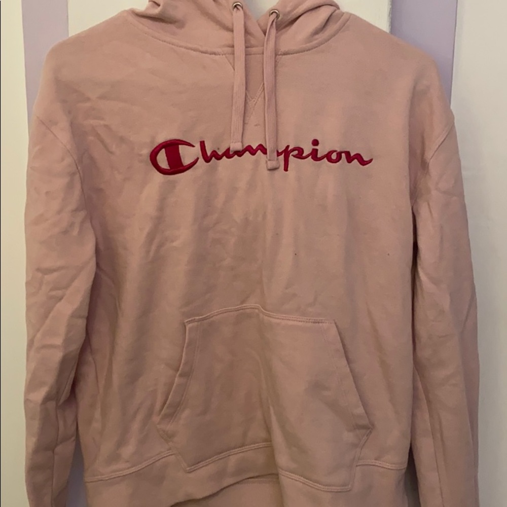 Brand new pink champion hoodie